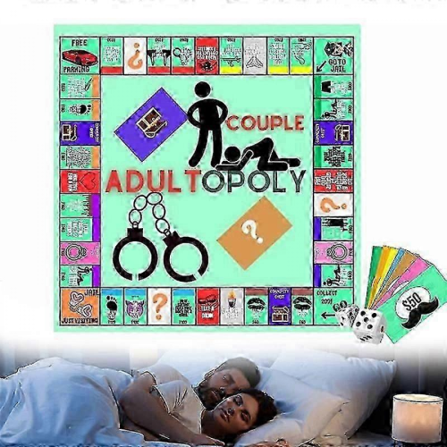 Επιτραπέζιο παιχνίδι Adultopoly για ζευγάρια, παιχνίδι ραντεβού Adultopoly, διασκεδαστικό 2