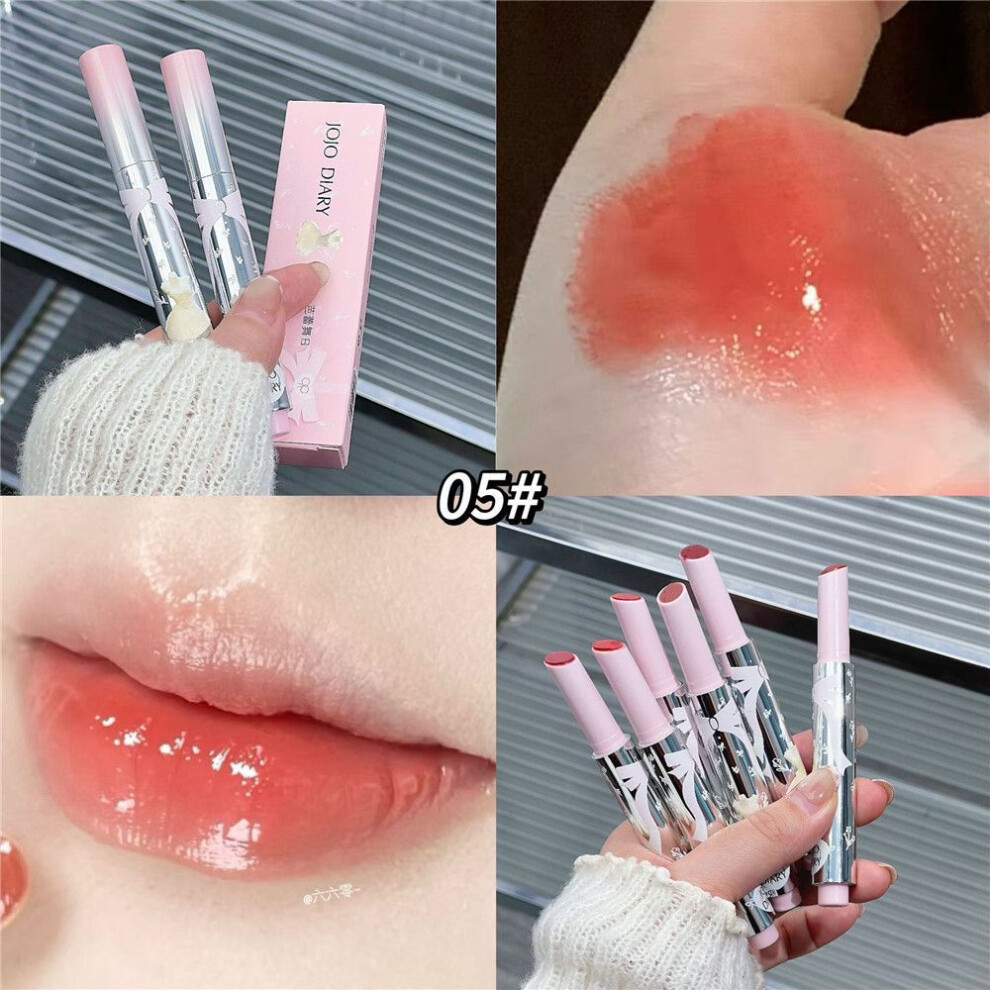 (Type#5) Jojo Diary Ballet Day Solid Lip Gloss Moisturizing Whitening Mirror Glass Lips-image-OPC-PKRCGTW-NEW