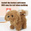 (white borwn) Plush Realistic Plush Simulation Smart Dog Called Walking Plush Toy 2