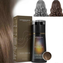 (pale brown) Hair Instant Dye Shampoo, Hair Color Shampoo For Gray Hair,Instant Hair Dye
