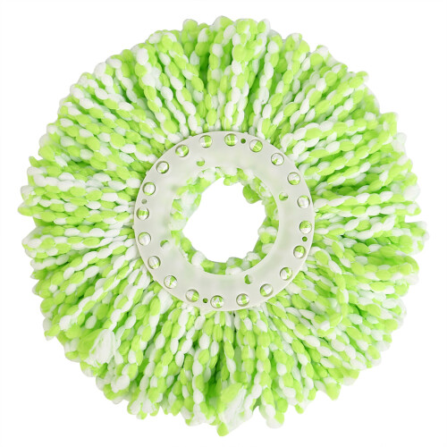 360 Mikrofasertrollkopf – Grün Weiß, Durchmesser 350 mm 1