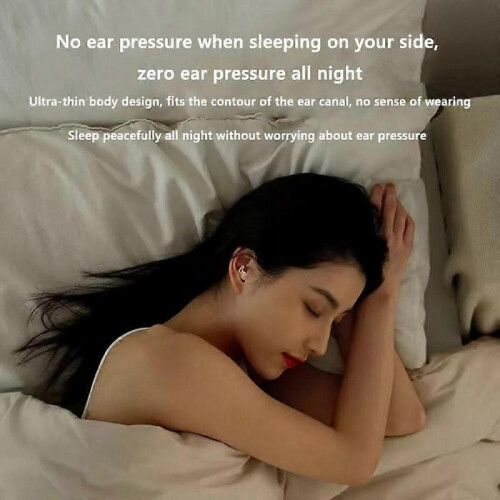 (pink)Sleep Earbuds, 2024 Best Invisible Earplugs for Side Sleepers 2