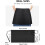 Server Waist Aprons 12-Pack Black Waitress Half Apron With Belt Pocket 5