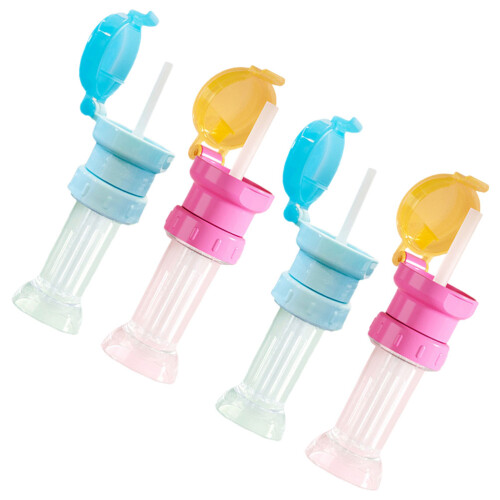 4 wasserflaschenaufsätze mit für kleinkinder