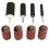Versatile 20pc Sanding Drum Kit for Woodworking - Fits Drill Press 15