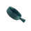 Round Ceramic Baking Plate With Handle For Home Kitchen Use Green 7