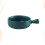 Round Ceramic Baking Plate With Handle For Home Kitchen Use Green 2