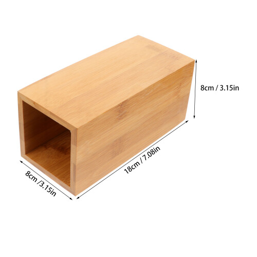 1Pc Bamboo Chopstick Holder Assorted Color Space-Saving Kitchen Rack 1