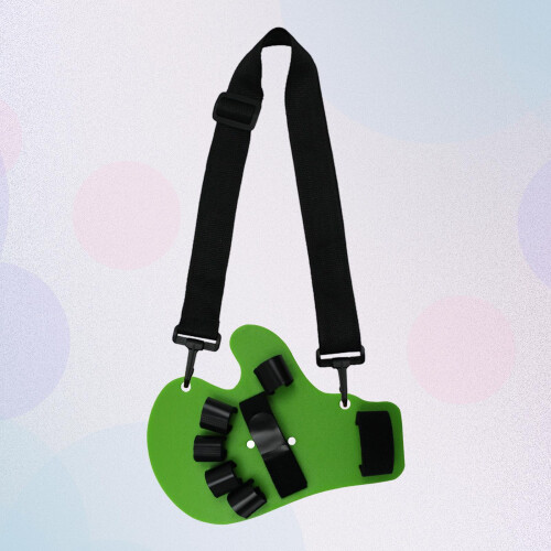 (Green) Adjustable Finger Orthotics Fingerboard Training Rehabilitation Device 2