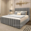 New Ottoman Storage Bed Divan Bed Frame 4FT6Silver 1