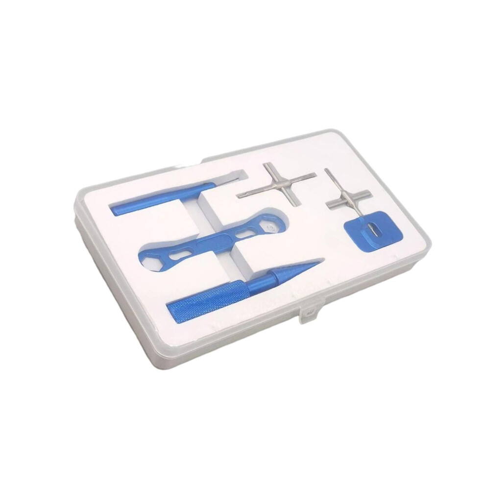 (Blue) Durable and Reliable Fishing Reel Repair Tool Kit for Outdoor-image-OPC-PKRCSMF-NEW