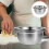 Stainless Steel Storage Basin For Kitchenware 1set 9