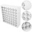 Paint Jar Holder Desktop Pigment Container Wall Craft White 4