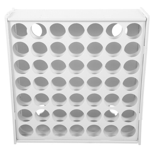 Paint Jar Holder Desktop Pigment Container Wall Craft White