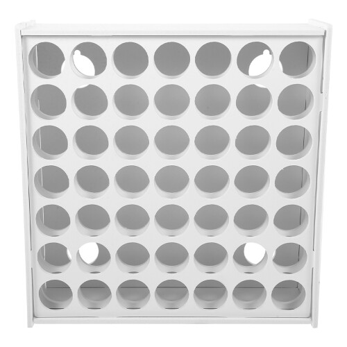 Paint Jar Holder Desktop Pigment Container Wall Craft White 1