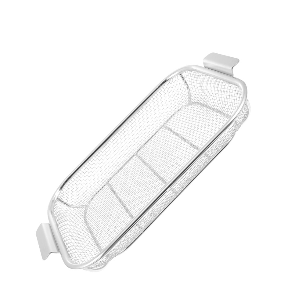 1pc Drain Basket Sink White Stainless Steel Dishes-image-OPC-PKRCW2S-NEW