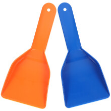 1set Pp Snow Pusher Ice Cream Scoop Automotive Ice Spade 2pcs