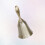 Masteelf 1set Silver Table Bell For Restaurants Elegant Design 4.8in 7