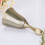 Masteelf 1set Silver Table Bell For Restaurants Elegant Design 4.8in 11