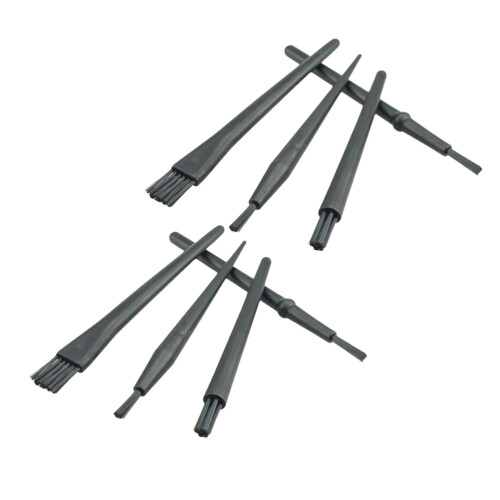 8Pcs Anti Static Brush Black for Cleaning Electronics and Keyboards