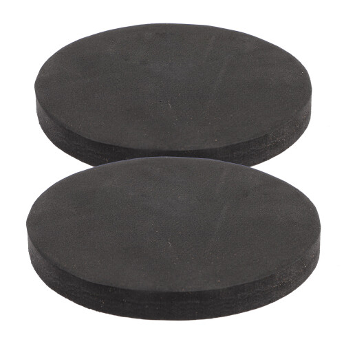 2pcs bass drum head skin drumhead pads impact patch protector