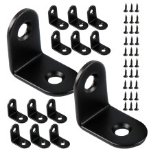20 Pcs Wall Corner Mounting Bracket Under Cabinet Lighting Right Angle