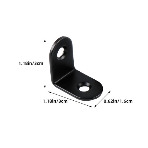 20 Pcs Wall Corner Mounting Bracket Under Cabinet Lighting Right Angle 1