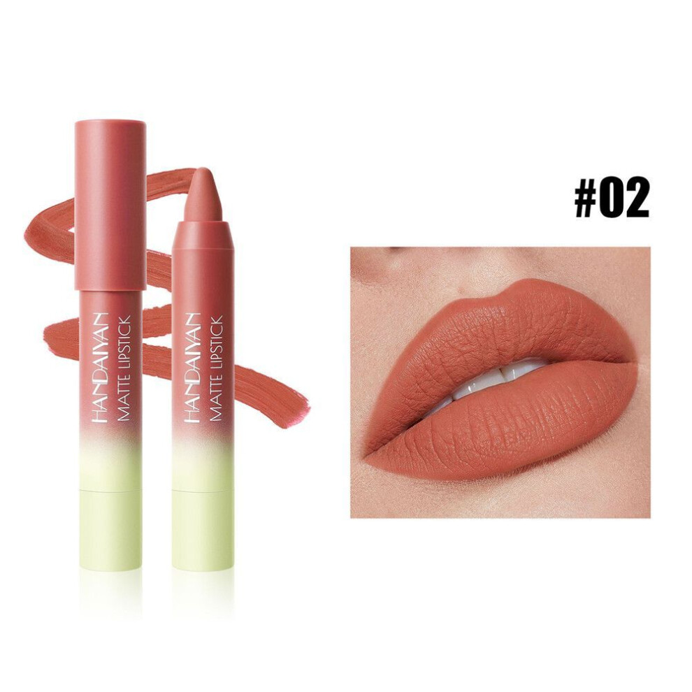 (Type#2) Handaiyan Waterproof Matte Long-lasting Non-fading Smooth Crayon High Gloss-image-OPC-PKRD28S-NEW