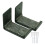 Grey Metal Rectangular Snowboard Storage Rack 2pcs 6