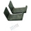 Grey Metal Rectangular Snowboard Storage Rack 2pcs 1