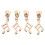 4 Pcs Metal Note Pull Zipper Pulls For Backpacks Tabs Replacement 1