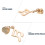 4 Pcs Metal Note Pull Zipper Pulls For Backpacks Tabs Replacement 9