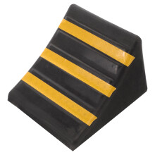 Wheel Chock Portable Tire Support Anti-Skid Rubber Stopper Car Ramp