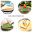Kitchen Nonstick Crepe Pan Simple Design Multiuse Golden 10