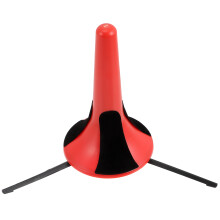 Portable Red Clarinet Oboe Holder Stand Metal Plastic Durable