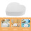 2pcs heart foam cake dummy polystyrene model for wedding diy 8