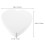 2pcs heart foam cake dummy polystyrene model for wedding diy 2