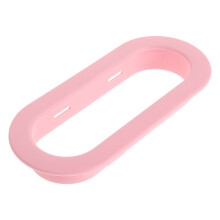 1 Pair Child Rings Rails Guard Circle Plastic Oval