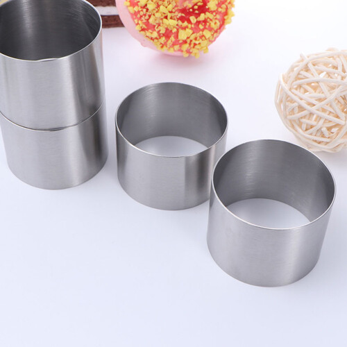Baking Cake Rings Stainless Steel 6pcs 2