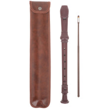 soprano recorder 8 hole flute german style student instrument
