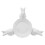 Ceramic Rabbit Tray Cake Stand Holder Decor Pan White Ceramics 10