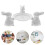 Ceramic Rabbit Tray Cake Stand Holder Decor Pan White Ceramics 7