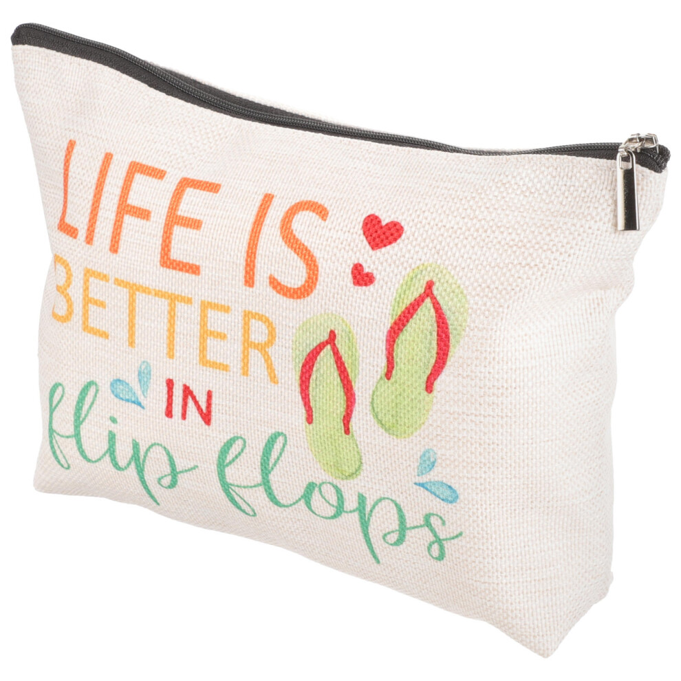 Villcase Women Toiletry Bag Travel Makeup Cosmetics Zipper Pouch Small Outdoor