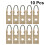 10 pcs piano butt flange middle bracket for line shaft tuning tools 11