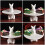 1pc Ceramic Cake Tray Cupcake Stand 4