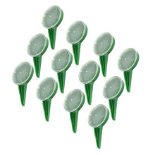 12Pcs Plastic Seeder Dispenser Sower Spreader Planter Tool