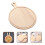 Wood Pizza Paddle Round Serving Board Khaki 1pack 2