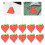 10pcs strawberry pin cushion sewing needle holder tool 5