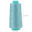 3pcs polyester sewing threads for clothes pants (white blue yellow) 11