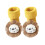 Newborn Baby Socks Thickened 1 Pair Yellow 1